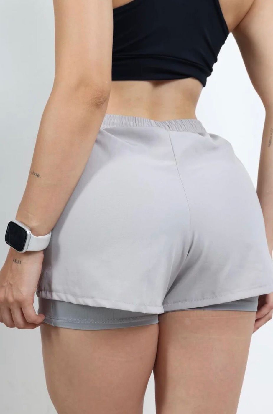 Short Duplo Tactel