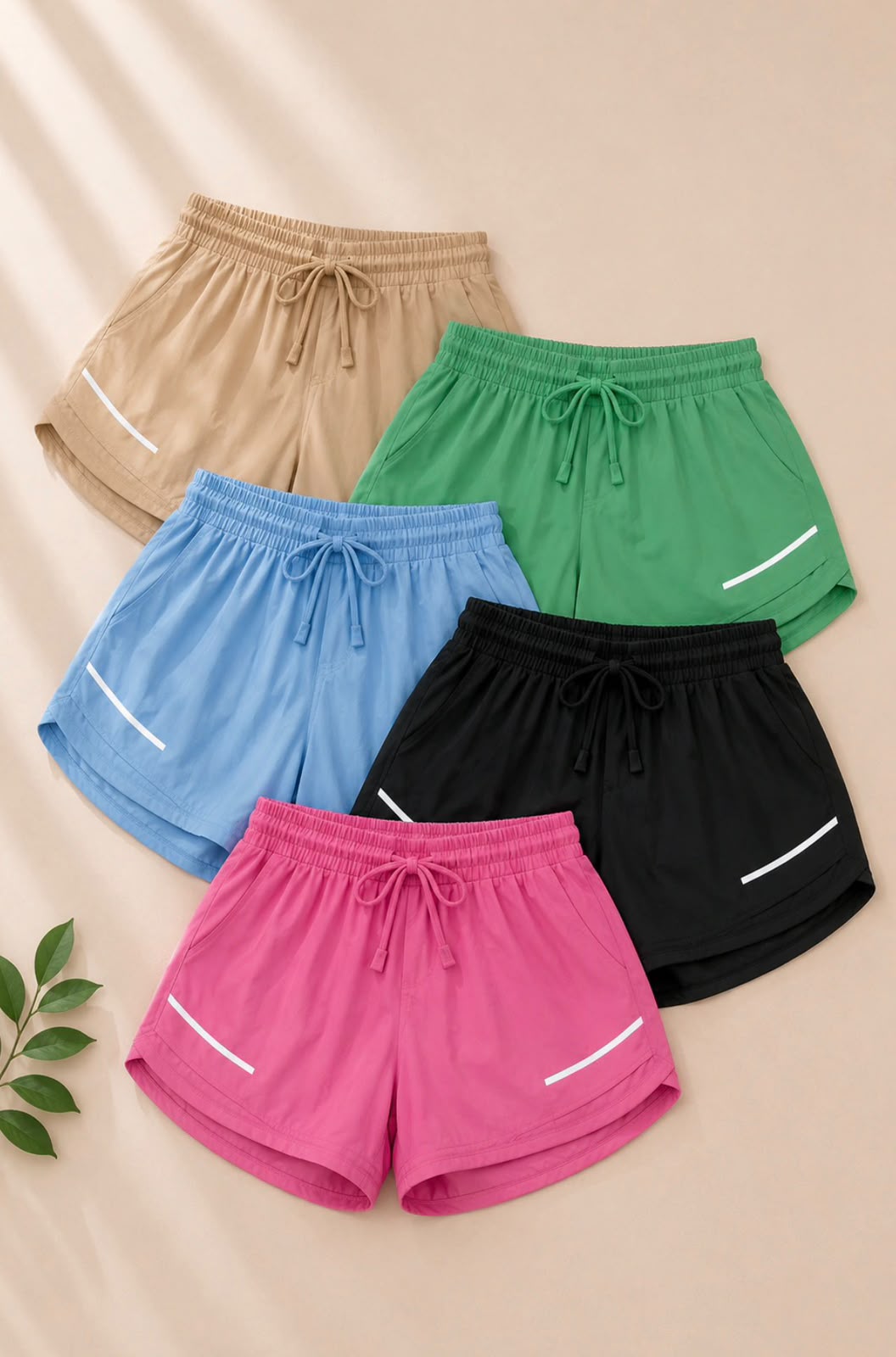 SHORT DUPLO COM DETALHES POLIAMIDA IMPORTADO