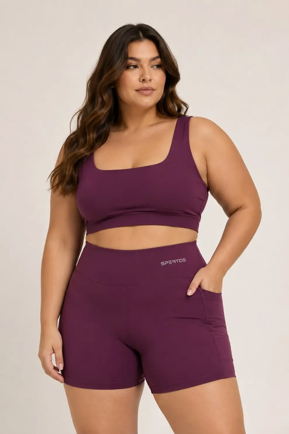Conjunto Energy Plus Size Cross