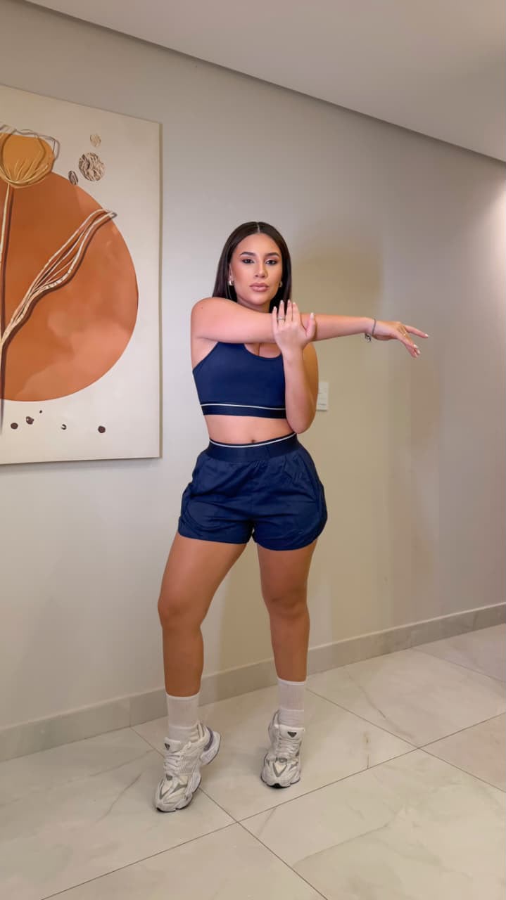 Conjunto short duplo